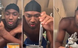 Tyrese Maxey asks for help on how to use a can opener on IG Live (IG: tyresemaxey)